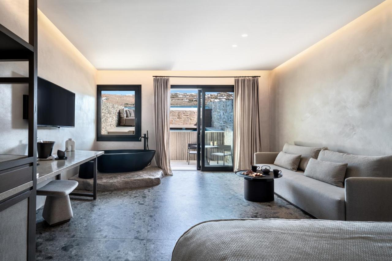 Aeonic Suites & Spa - Only Adults Ornos  Dış mekan fotoğraf