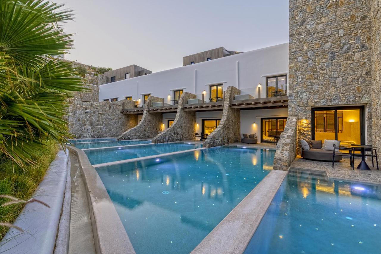 Aeonic Suites & Spa - Only Adults Ornos  Dış mekan fotoğraf